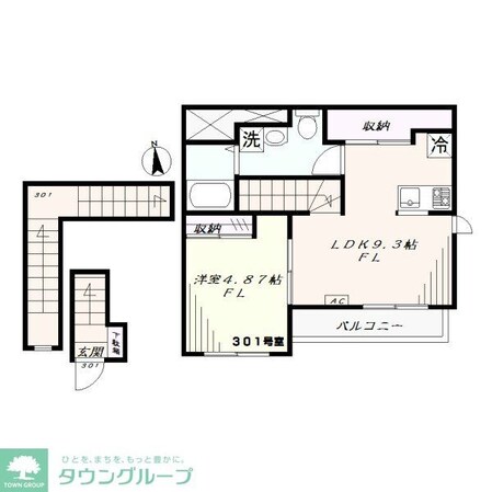 TFハウス杉並の物件間取画像